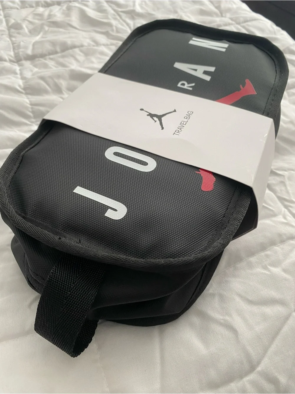 Nike Air Jordan Men's Travel Dopp Kit Toiletries Bag | Black | NEW with Tags